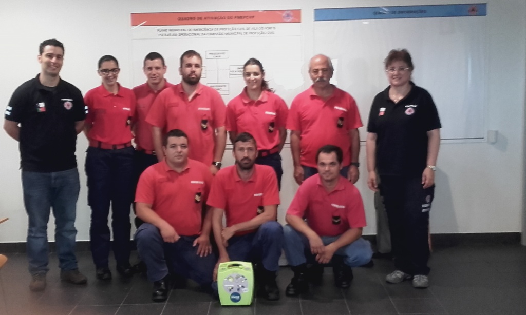 Imagem de destaque: Curso de Suporte Básico de Vida com Desfibrilhação Automática Externa para Profissionais de Saúde (SBV D - Profissionais de Saúde), em Santa Maria, no dia 22 de Julho.