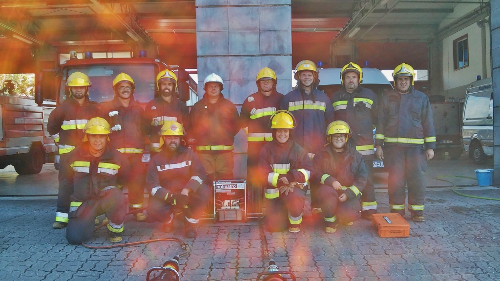 Imagem de destaque: Curso de Recertificação de Salvamento e Desencarceramento (RSD), na Madalena, no dia 24 de Setembro.