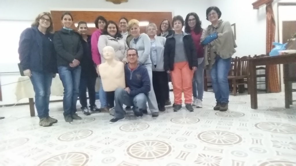 Imagem de destaque: Curso de Suporte Básico de Vida Adulto (SBV Adulto), nos Altares.