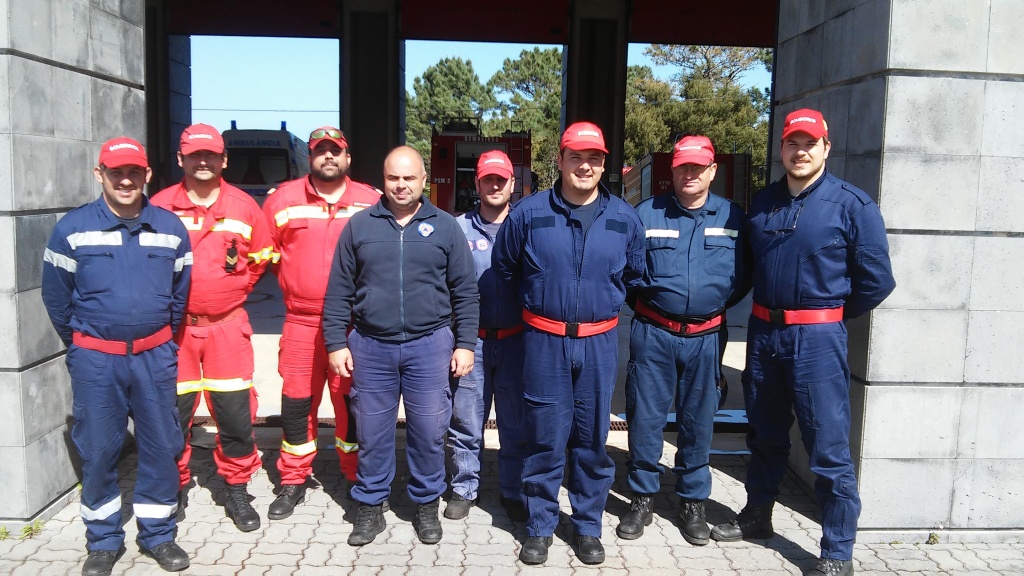 Imagem de destaque: Curso de Recertificação de Salvamento em Grande Ângulo (RSGA),na Madalena, de 10 a 12 de Março.
