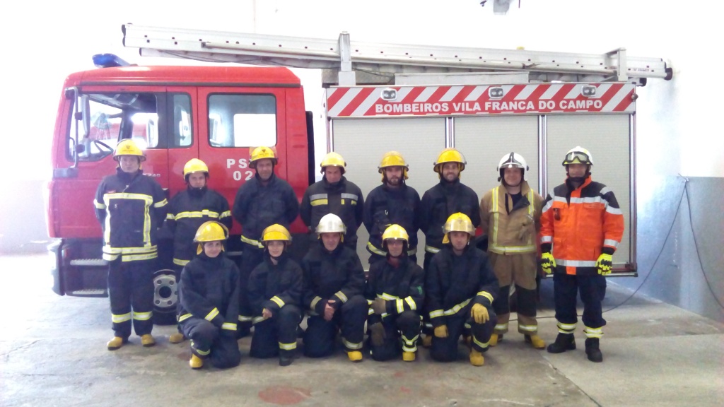 Imagem de destaque: Curso de Recertificação de Salvamento e Desencarceramento (RSD), em Vila Franca do Campo, no dia 8 de Abril.
