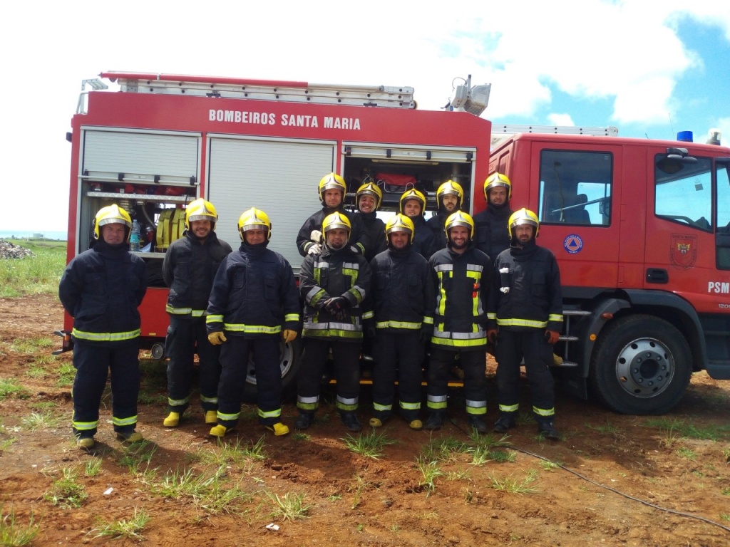 Imagem de destaque: Curso de Recertificação de Salvamento e Desencarceramento (RSD), em Santa Maria no dia 8 de Abril.
