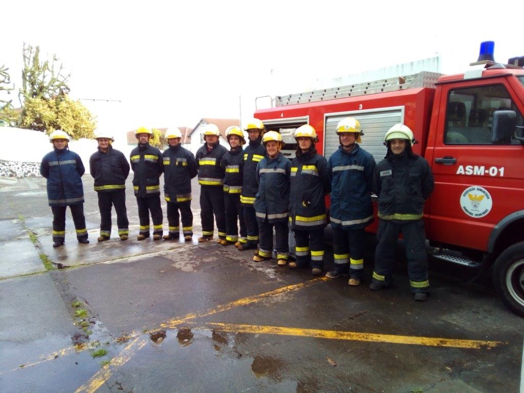 Imagem de destaque: Curso de Recertificação de Salvamento e Desencarceramento (RSD), na Calheta no dia 07 de Maio.