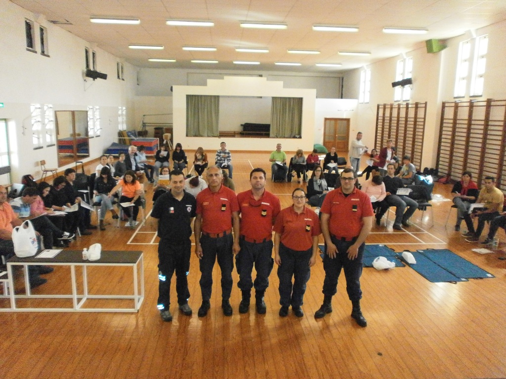 Imagem de destaque: Ação de Mass Training na EBS Madalena, no dia 10 de Maio.
