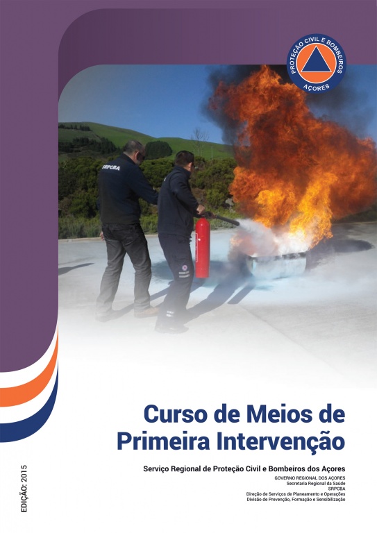 Imagem de destaque: Cursos de Meios de Primeira Intervenção, no Centro de Formação da Proteção Civil e Bombeiros dos Açores, no dia 26 Maio.