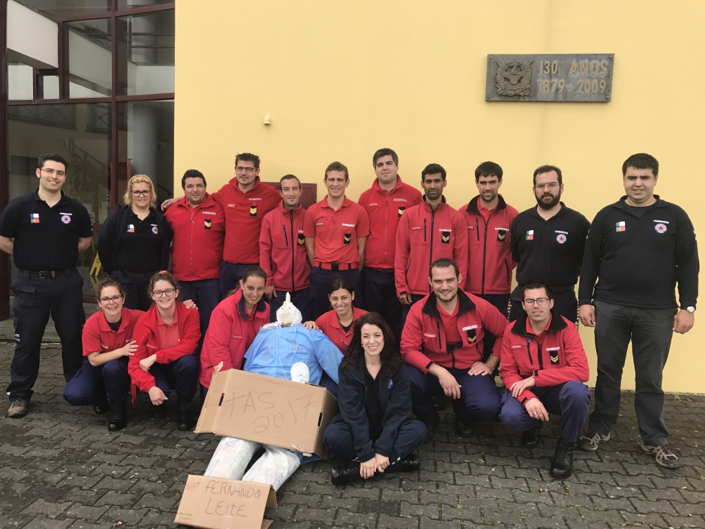 Imagem de destaque: Curso de Tripulantes de Ambulância de Socorro (TAS), em Ponta Delgada, de 17 de Abril a 20 de Maio.