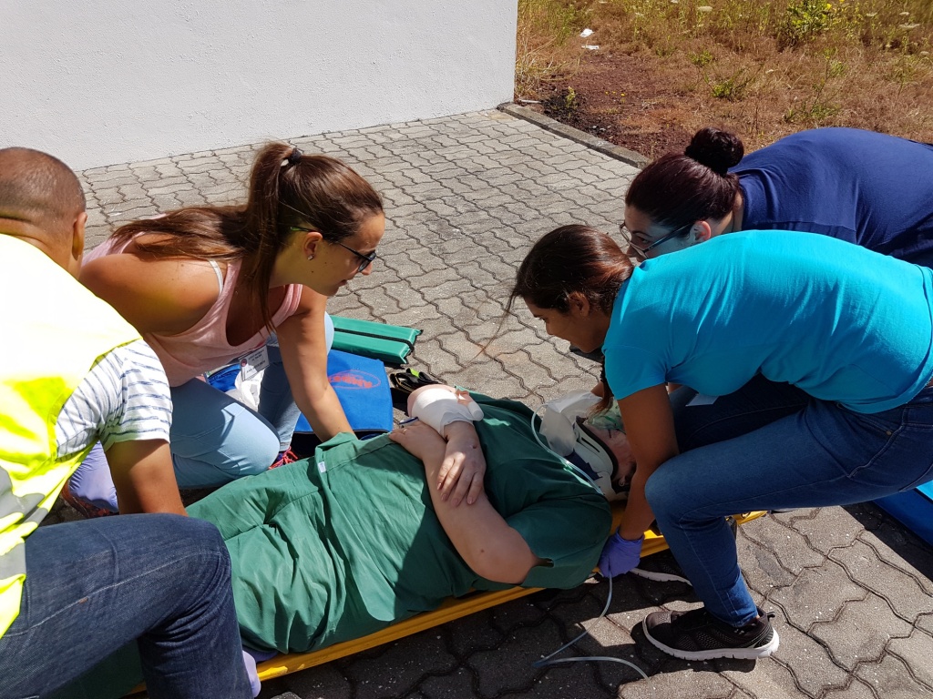 Imagem de destaque: Curso Avançado de Trauma (CAT), na ilha do Pico, entre os dias 10 e 11 de Julho