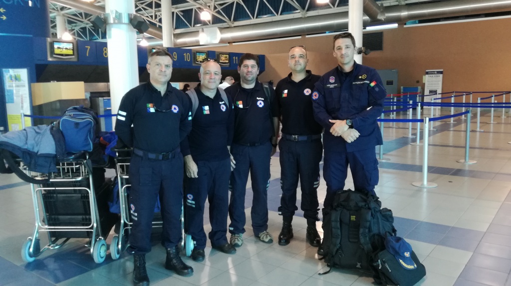 Imagem de destaque: Equipa de Operacionais do SRPCBA projetada para apoio no Grupo Oriental