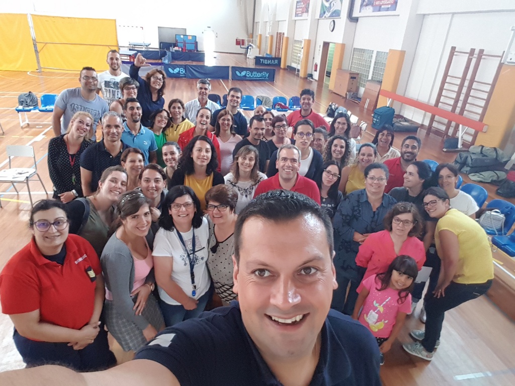 Imagem de destaque: Mass Training em Suporte Básico de Vida na Escola Básica Integrada Francisco Ferreira Drummond