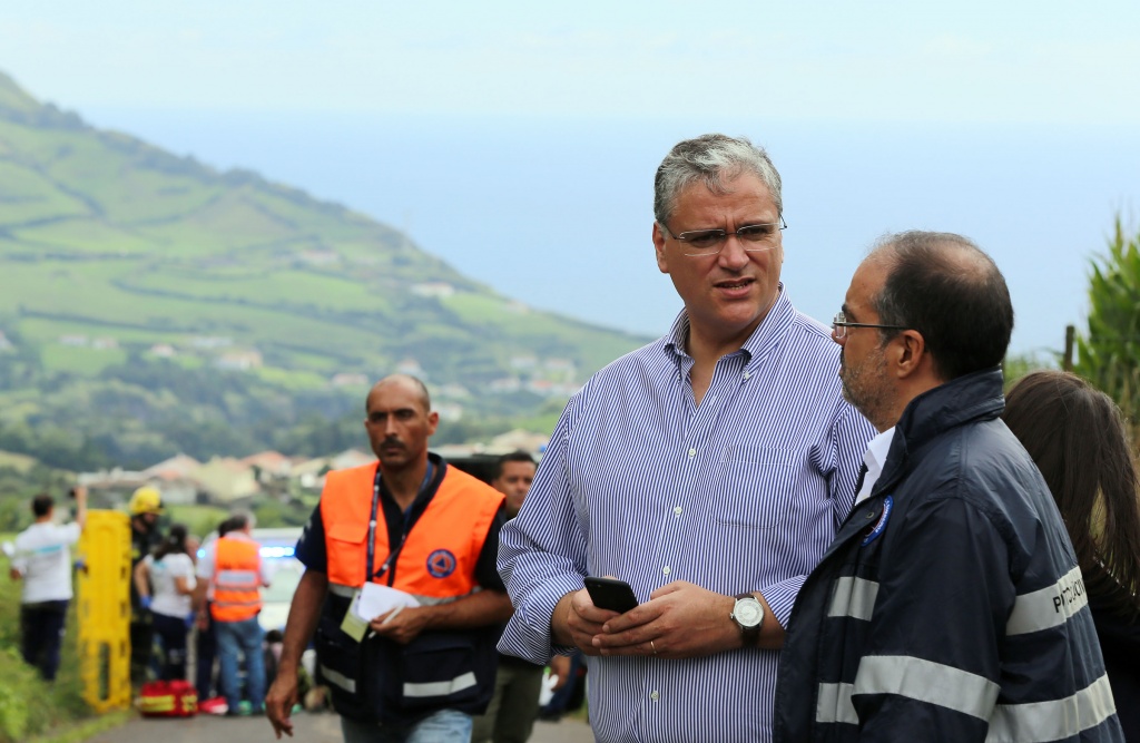 Imagem de destaque: Vasco Cordeiro acompanha Exercício Touro18, da Proteção Civil dos Açores