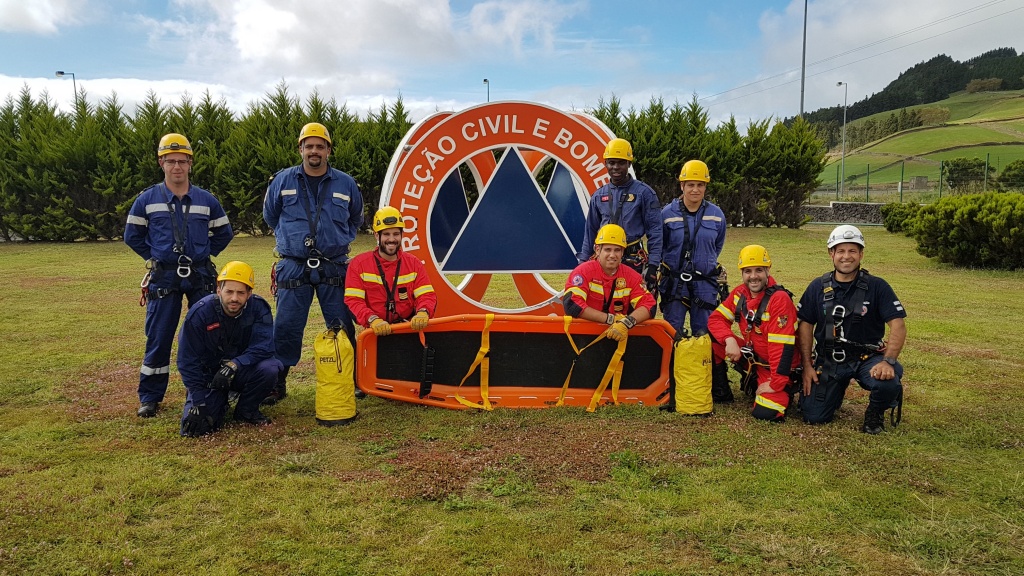 Imagem de destaque: Curso de Recertificação de Salvamento em Grande Ângulo (RSGA), no CFPCBA