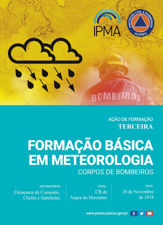 Imagem de destaque: SRPCBA promove segunda formação Básica em Meteorologia para Corpos de Bombeiros