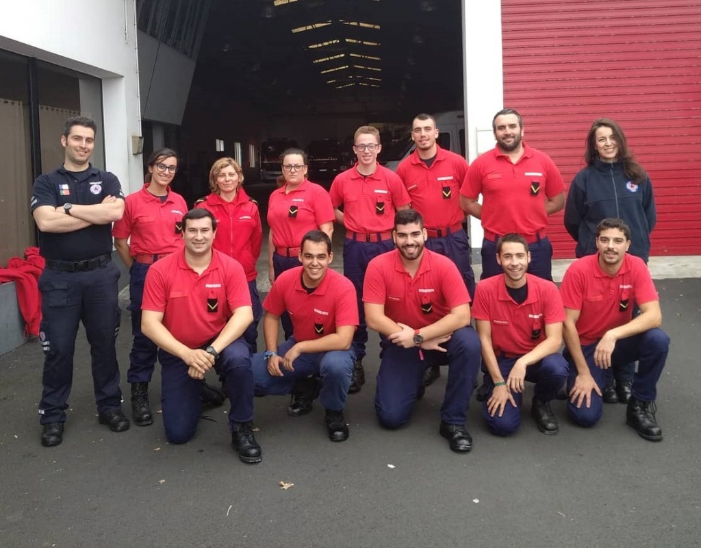 Imagem de destaque: Curso de Tripulantes de Ambulância de Transporte (TAT), em Vila Franca do Campo