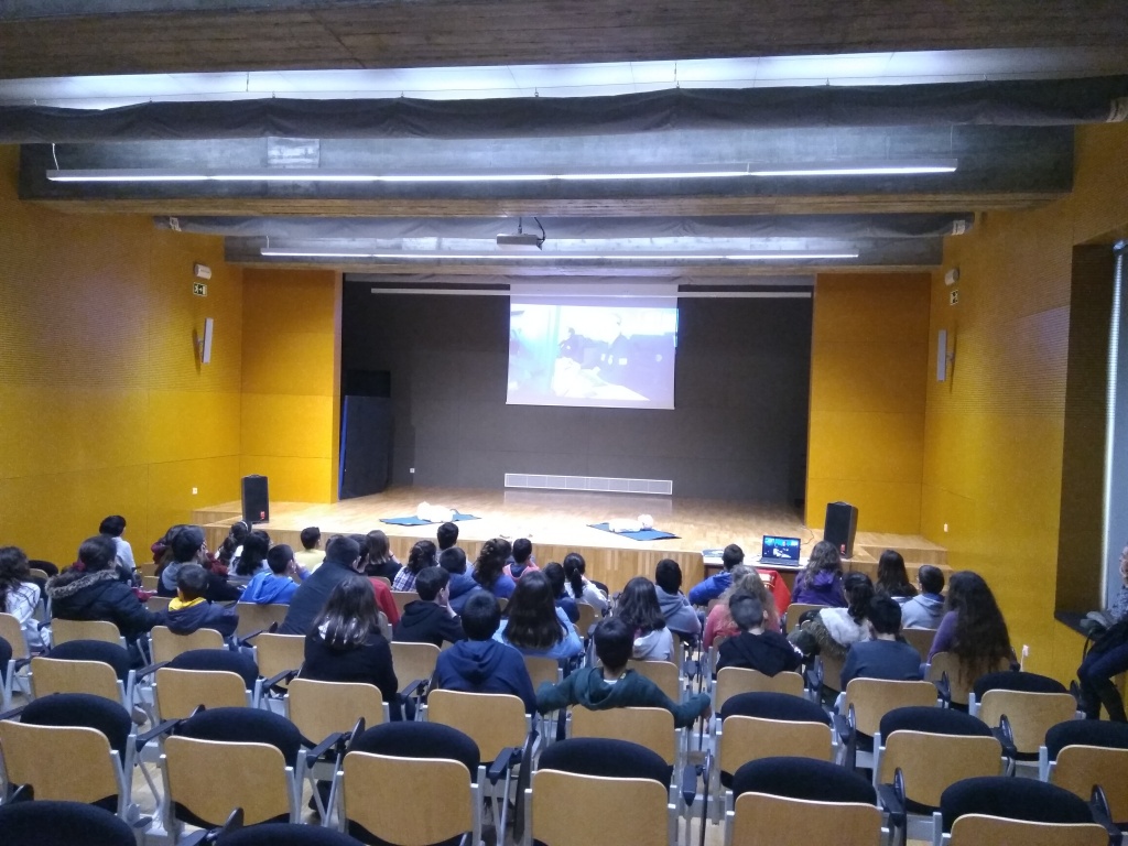 Imagem de destaque: Palestra sobre Suporte Básico de Vida na EBS Velas