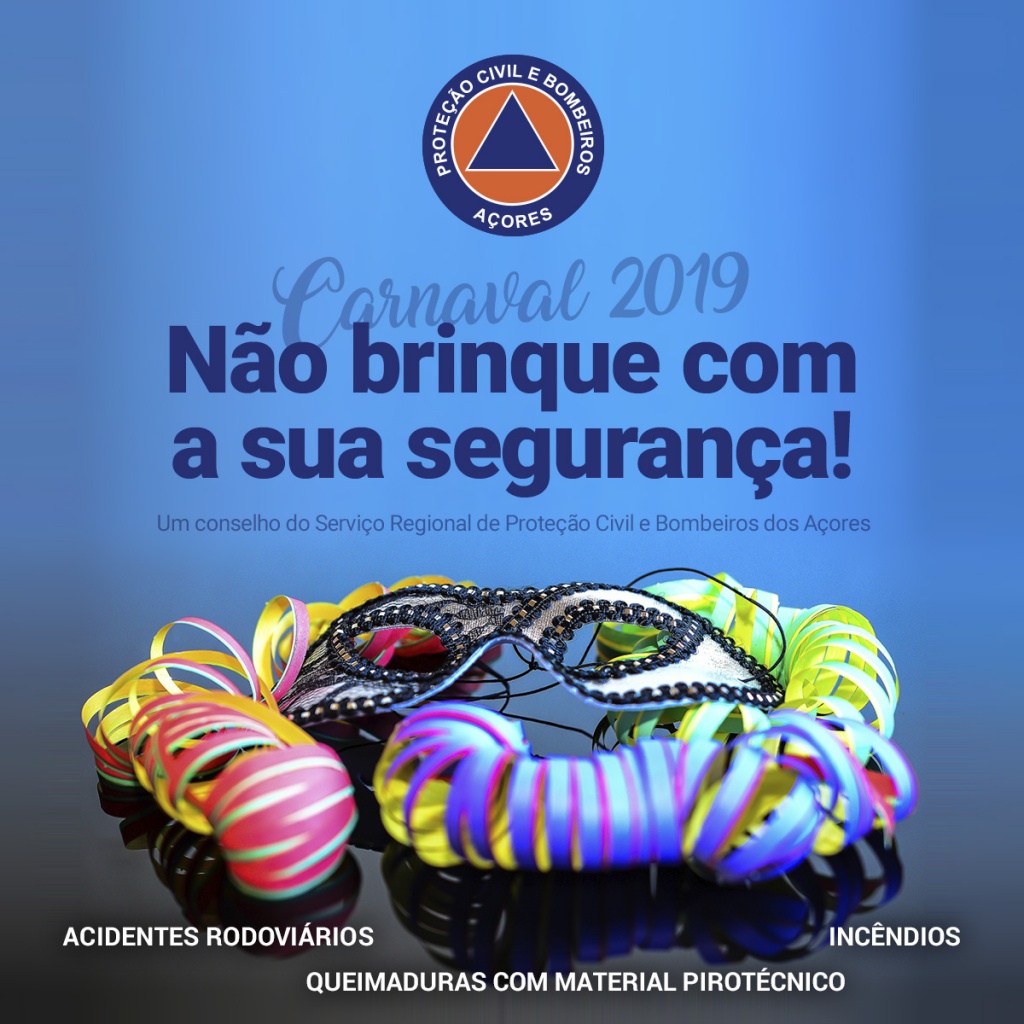Imagem de destaque: Não Brinque com a sua Segurança - Carnaval