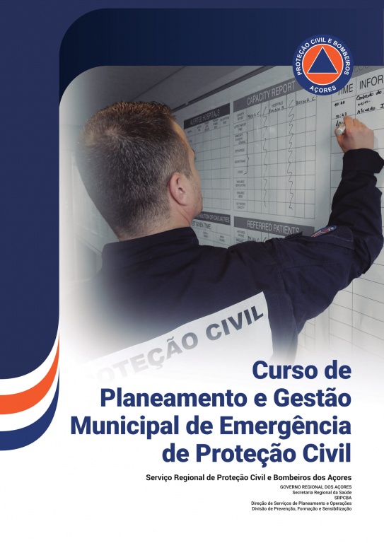 Imagem de destaque: Curso de Planeamento e Gestão de Emergência de Proteção Civil no Pico