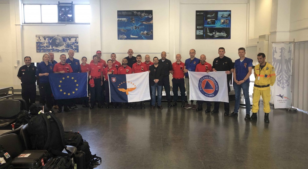 Imagem de destaque: Proteção Civil dos Açores participa no CASCADE’19, o maior simulacro realizado em Portugal