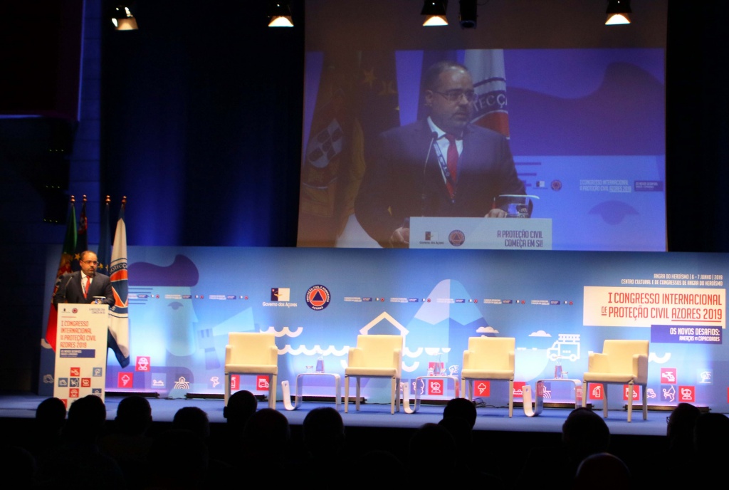 Imagem de destaque: I Congresso Internacional de Proteção Civil dos Açores reúne cerca de 400 participantes