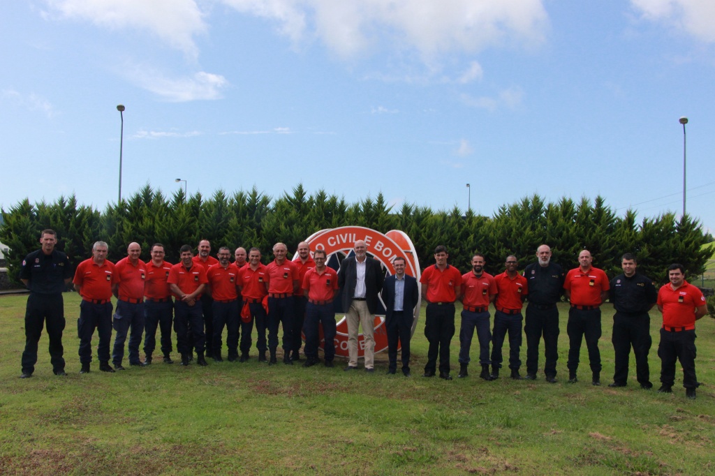 Imagem de destaque: Presidente do SRPCBA destaca importância do curso de Técnicas de Apoio à Decisão na Gestão de Operações para os bombeiros dos Açores