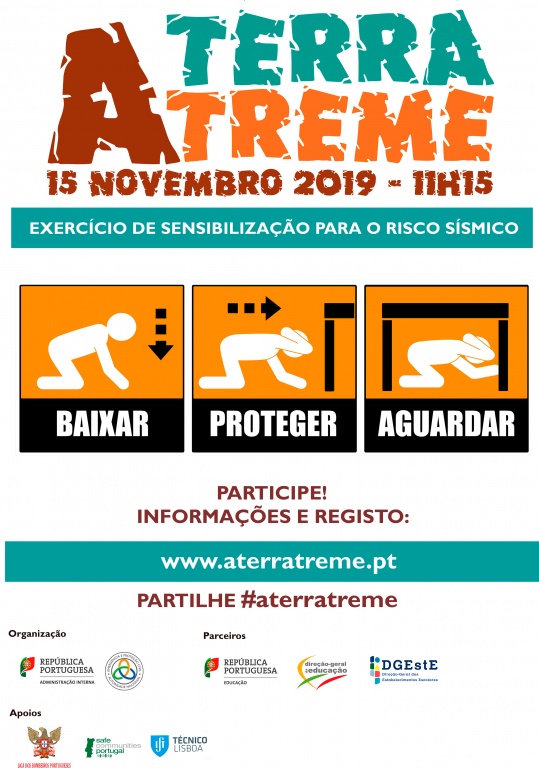 Imagem de destaque: Proteção Civil dos Açores apela à adesão do exercício “A Terra Treme”