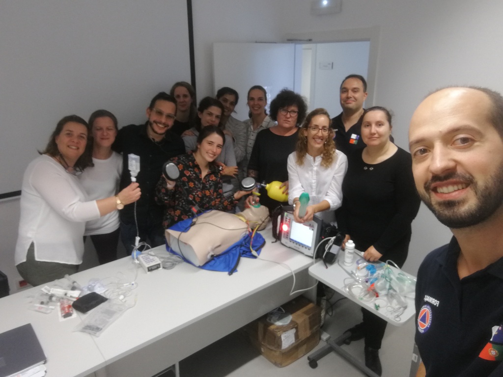 Imagem de destaque: Curso de Suporte Avançado de Vida Cardiovascular no Pico