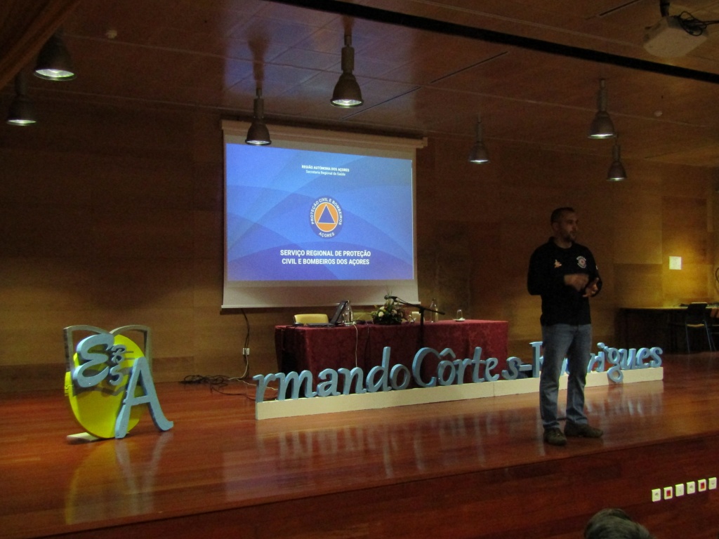 Imagem de destaque: Palestra sobre Suporte Básico de Vida na ilha na EBS Vila Franca do Campo