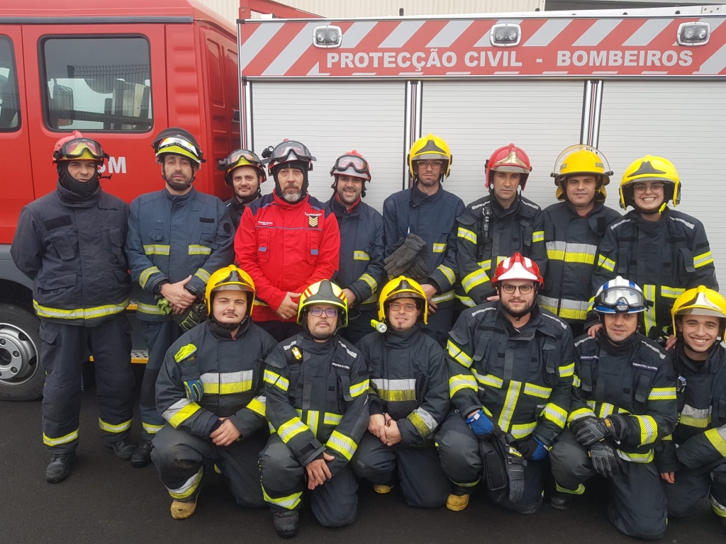Imagem de destaque: Curso de Recertificação de Salvamento e Desencarceramento na ilha Terceira