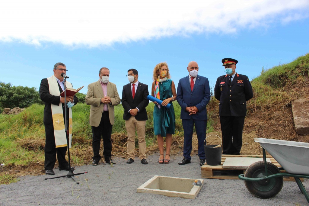 Imagem de destaque: Governo dos Açores assinala início da construção do quartel dos Bombeiros do Faial