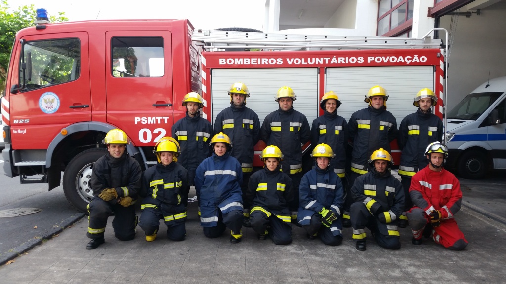 Imagem de destaque: Curso de Salvamento e Desencarceramento (SD) na Povoação