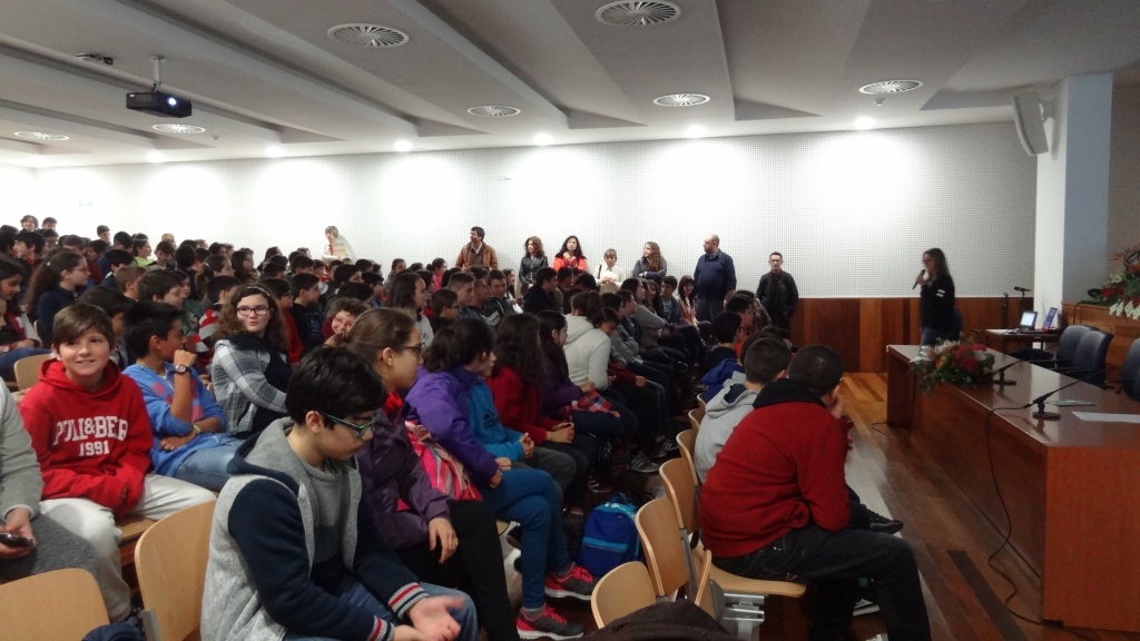 Imagem de destaque: Palestra sobre Riscos Naturais na EBIAH