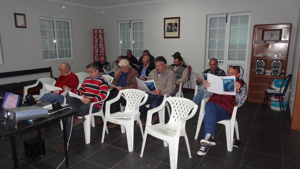 Imagem de destaque: Curso Básico de Proteção Civil, na URA.