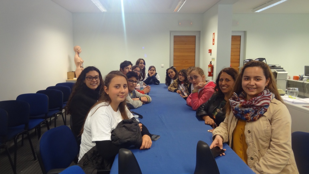 Imagem de destaque: Visita de Estudo ao SRPCBA, do Clube de Proteção da EBI Biscoitos.