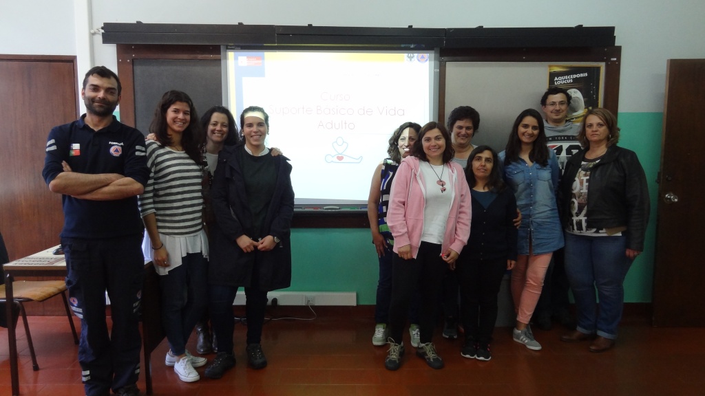 Imagem de destaque: Curso de Suporte Básico de Vida Adulto, na EBI Biscoitos.