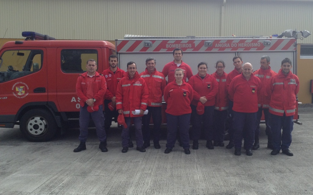 Imagem de destaque: Curso de Recertificação de Salvamento e Desencarceramento, no Centro de Formação do SRPCBA, em Angra do Heroísmo, no dia 4 de Junho.